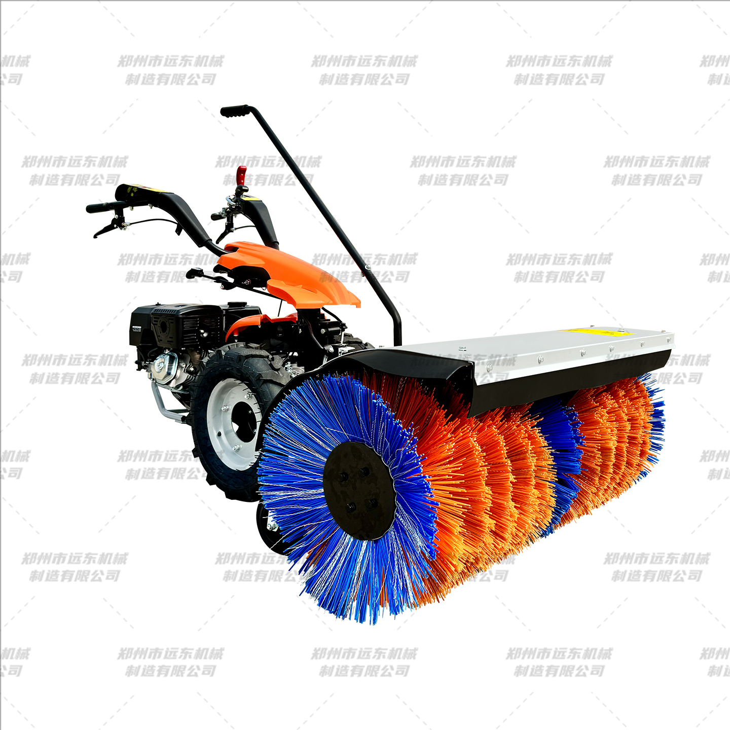 全齿轮手推式扫雪机(图1)